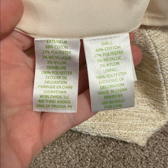 Lilly Pulitzer Dana Shift Dress in Gold Metallic Resort Boucle - Picture 8 of 11